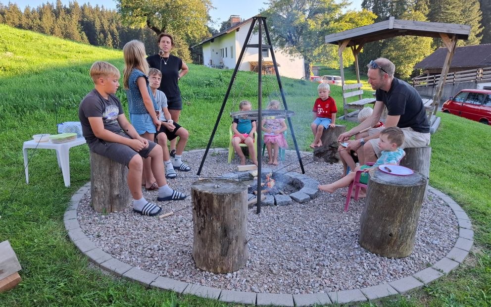 Grillplatz Ferienhof Brenner in Eisenberg im Allgäu